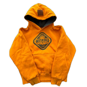 Muskoka Bear Wear Yellow Unisex Youth Large Cozy Comfortable Hoodie